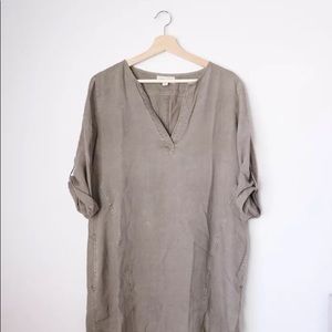 Cloth & Stone Anthropologie Dress Natural Color